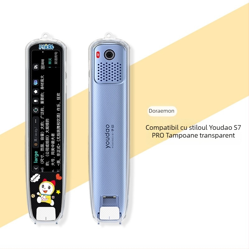 Xuanyue Capac transparent din TPU pentru pix Youdao S7 Pro – pix traducător inteligent, antiuzură, personalizabil