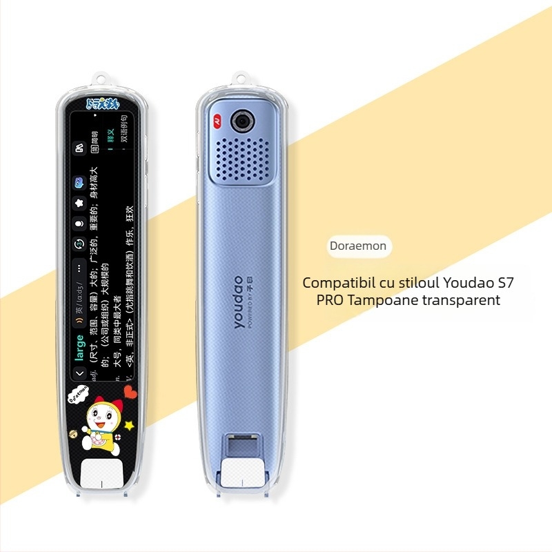 Xuanyue Capac transparent din TPU pentru pix Youdao S7 Pro – pix traducător inteligent, antiuzură, personalizabil