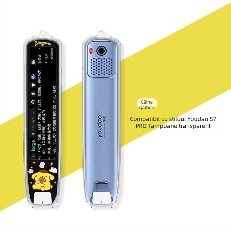 Xuanyue Capac transparent din TPU pentru pix Youdao S7 Pro – pix traducător inteligent, antiuzură, personalizabil