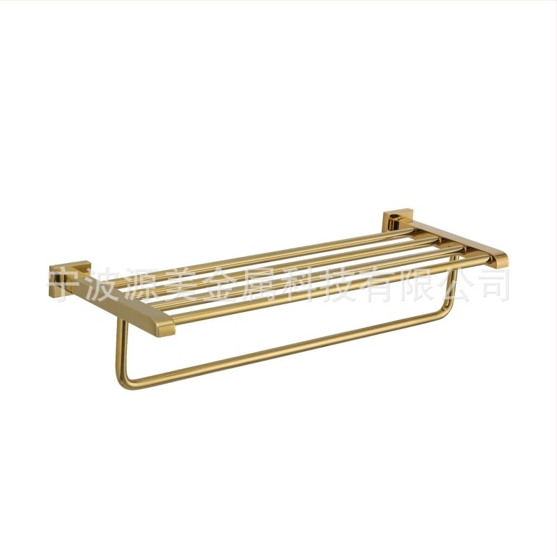 Suport pentru prosoape din aluminiu, set montat pe perete pentru baie de la Lanke — lux accesibil, seturi de 2 până la 6 piese