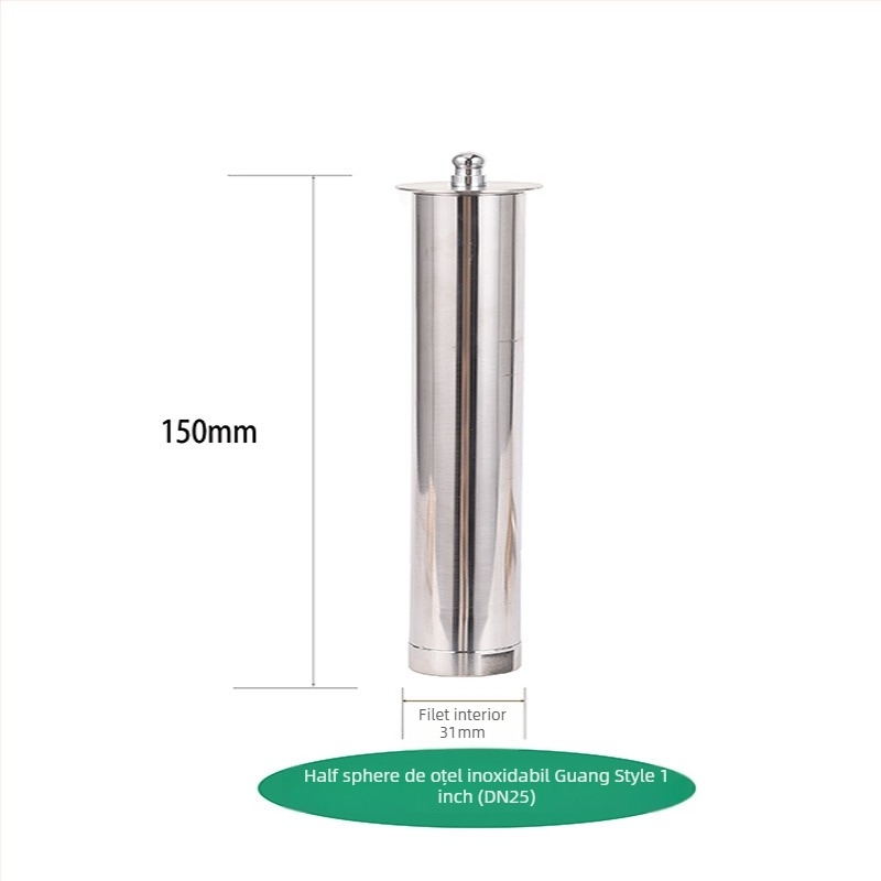 Cap de sprinkler pentru fântână – Hemisferă de ciupercă reglabilă, din cupru și oțel inox, jet pe perete, pentru grădină și peisaj (Cod 0200)