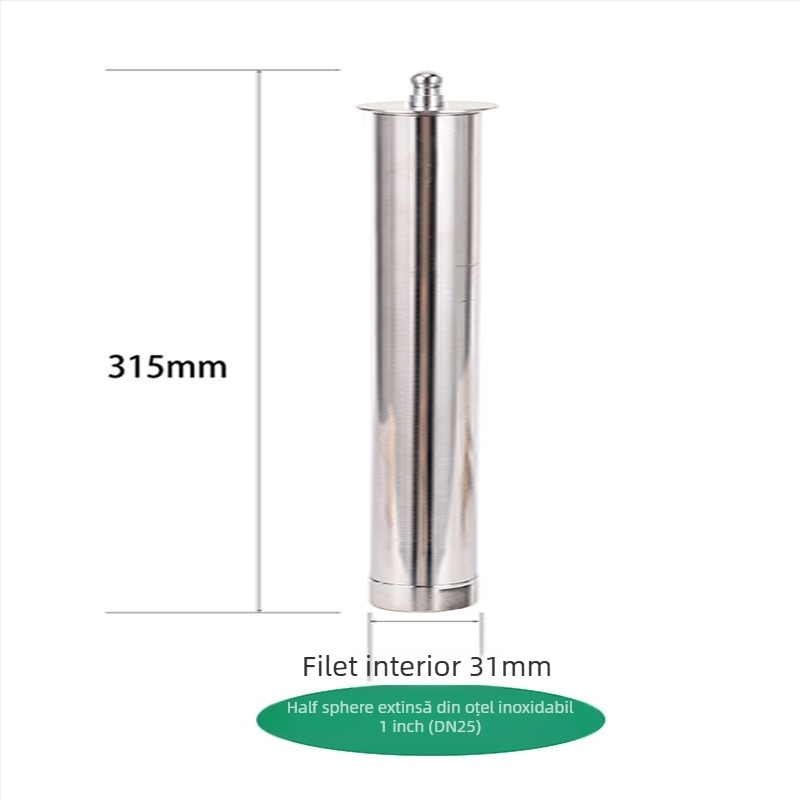 Cap de sprinkler pentru fântână – Hemisferă de ciupercă reglabilă, din cupru și oțel inox, jet pe perete, pentru grădină și peisaj (Cod 0200)