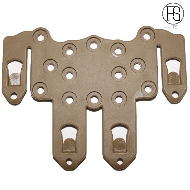 Toc de pistol tactic exterior cu tragere rapidă — curea talie ABS, compatibil cu M1911/M92/P226/USP/Glock 17