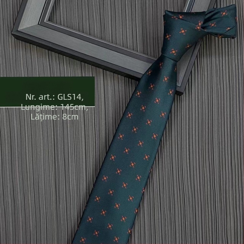 Cravată pentru copii – poliester, dungi, stil constelație, variantă florală, primăvara 2025