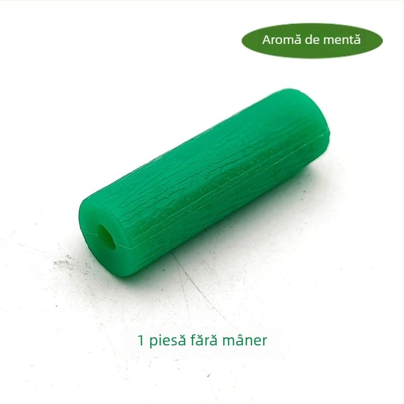 Teether ortodontic din silicon alimentar, mâner gol, pentru adulți, aromă fructată, pachet de 1000 bucăți