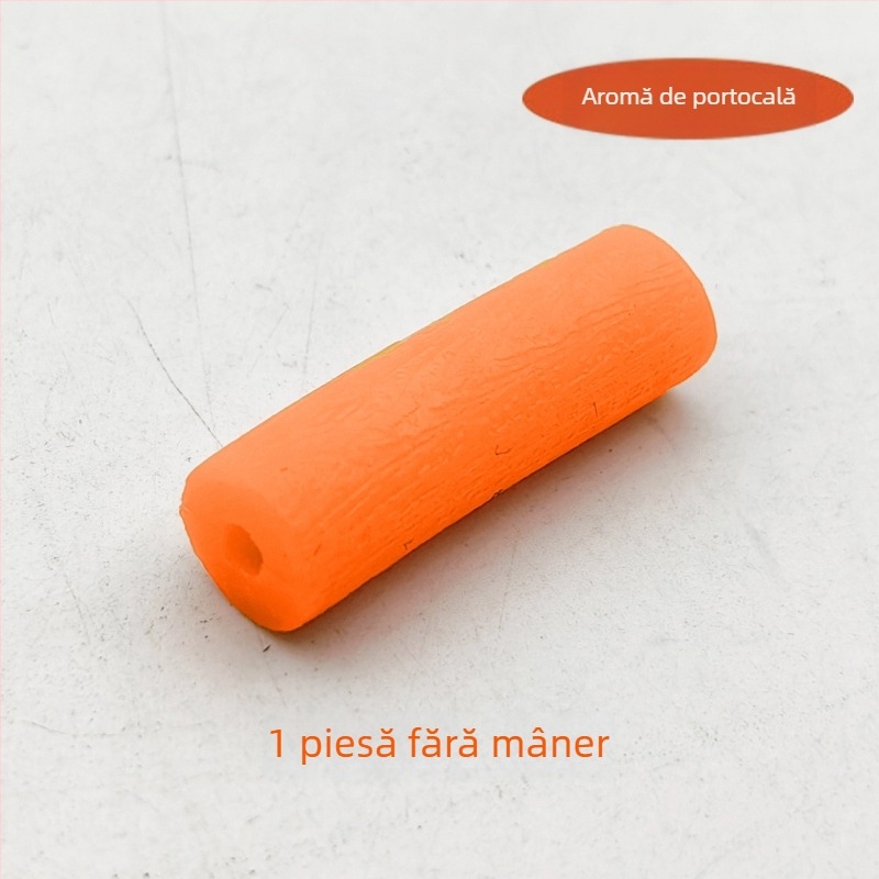 Teether ortodontic din silicon alimentar, mâner gol, pentru adulți, aromă fructată, pachet de 1000 bucăți