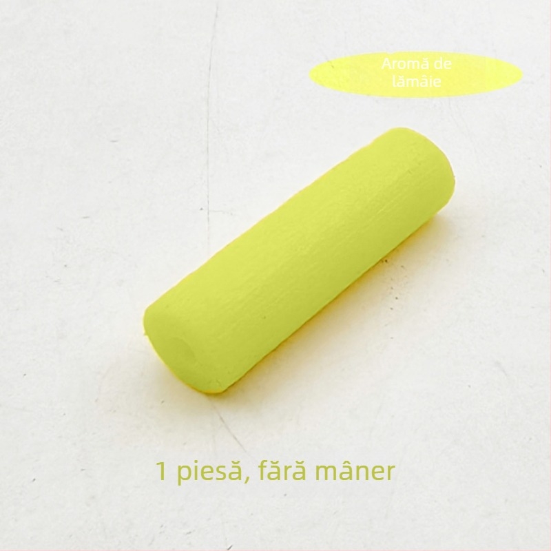 Teether ortodontic din silicon alimentar, mâner gol, pentru adulți, aromă fructată, pachet de 1000 bucăți