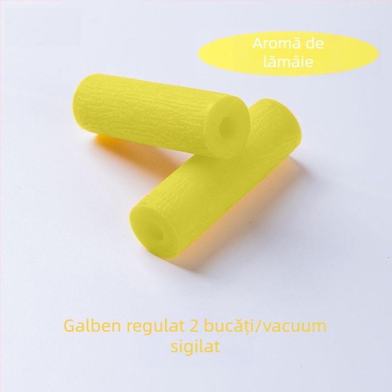 Teether ortodontic din silicon alimentar, mâner gol, pentru adulți, aromă fructată, pachet de 1000 bucăți