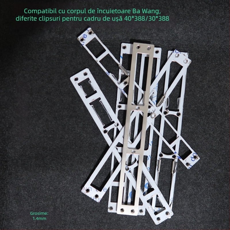 Andamia B05 corp de încuietoare, oțel inoxidabil, stil modern minimalist, potrivit pentru uși de securitate, uși din lemn și porți de vilă