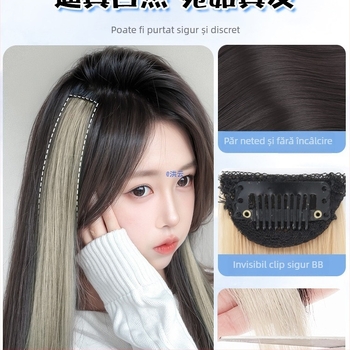 Piesă de perucă Yuxinde din mătase proteică