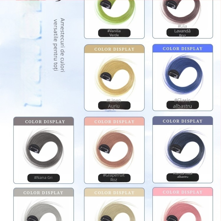 Piesă de perucă Yuxinde din mătase proteică