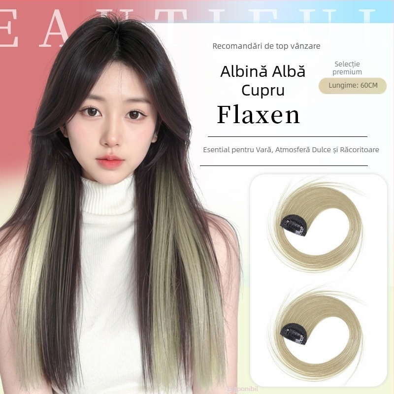 Piesă de perucă Yuxinde din mătase proteică