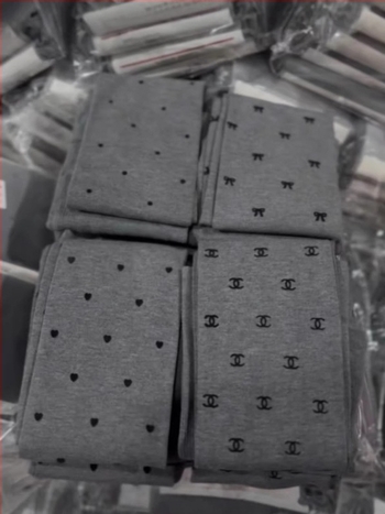 Colanți din nylon cu model buline în val, elasticitate ridicată, grosime medie