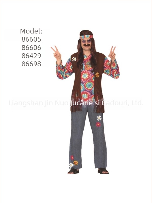 Set costum cosplay, Unisex pentru jocuri/roluri, Poliester 95%+, Țesătură plată, Lansare iarnă 2025, Vârsta 18–24