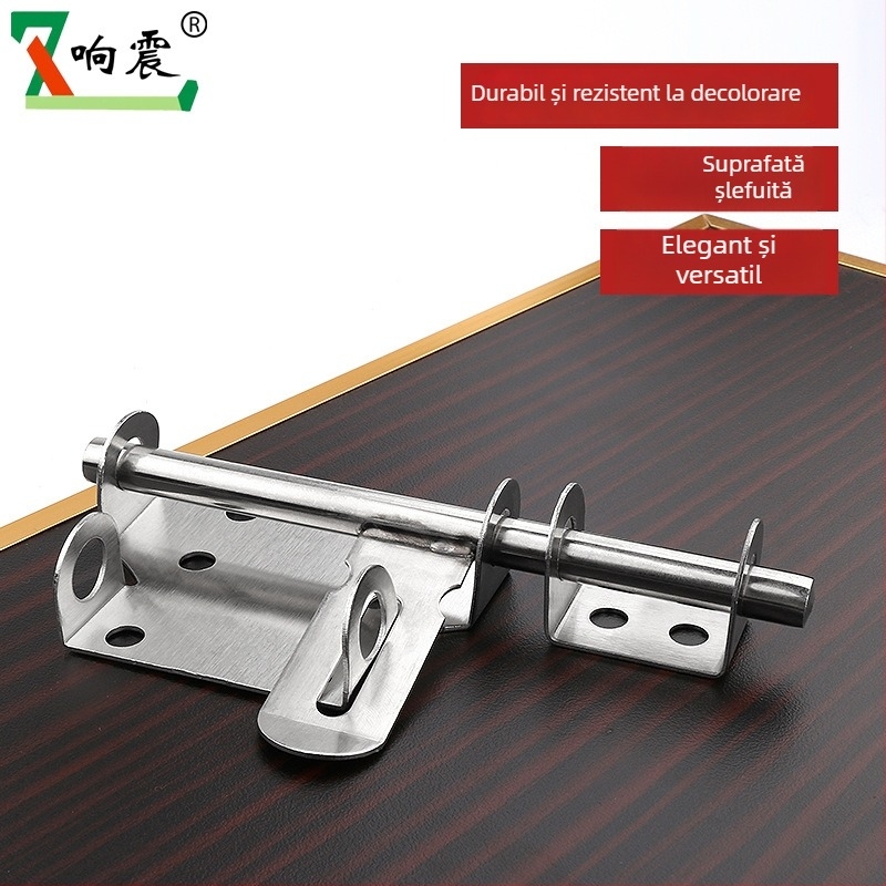 Latch ușă din oțel inoxidabil – Solid Latch, corp încuietoare, pentru uși din lemn, stil lux ușor