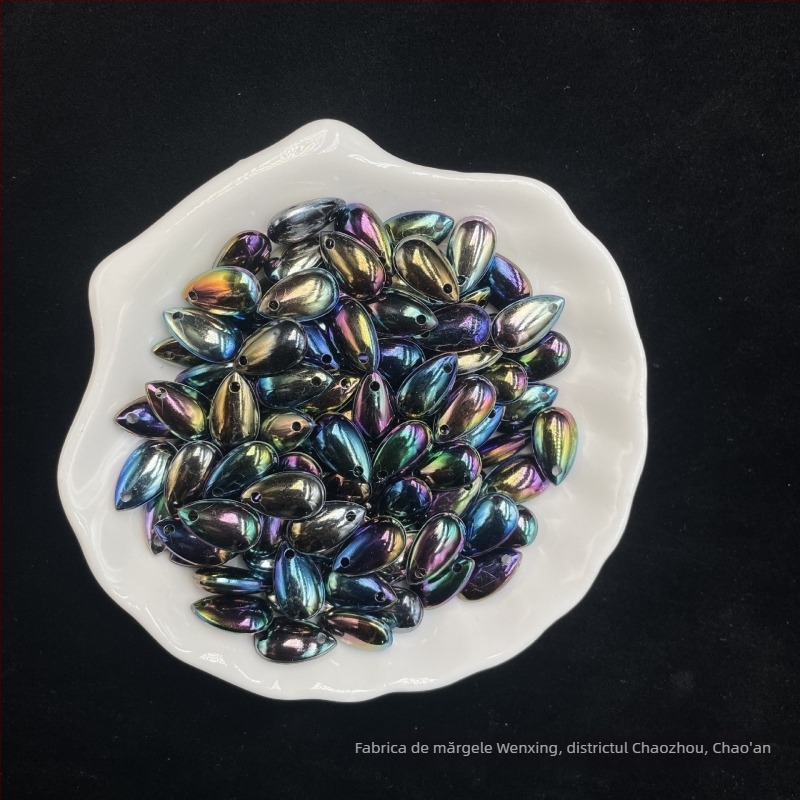 Mărgele dispersate – acrilic, electroplating, disponibil OEM, stil influencer, Toamnă 2022