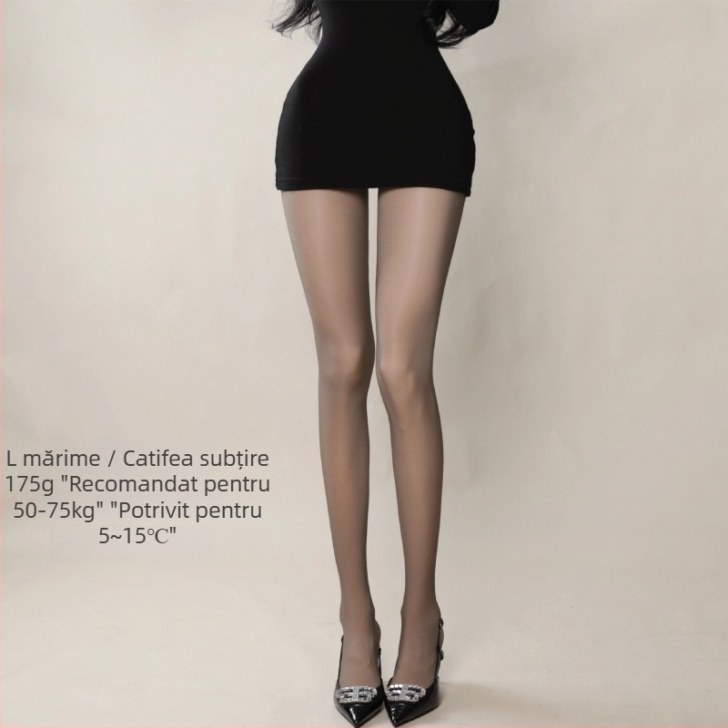 Colanți JK-Style cu căptușeală fleece, groși pentru iarnă pentru femei (căptușeală fleece, grosime, căldură de iarnă, JK-style, cu picioare)