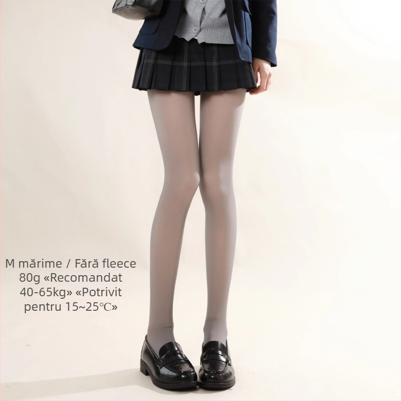 Colanți JK-Style cu căptușeală fleece, groși pentru iarnă pentru femei (căptușeală fleece, grosime, căldură de iarnă, JK-style, cu picioare)