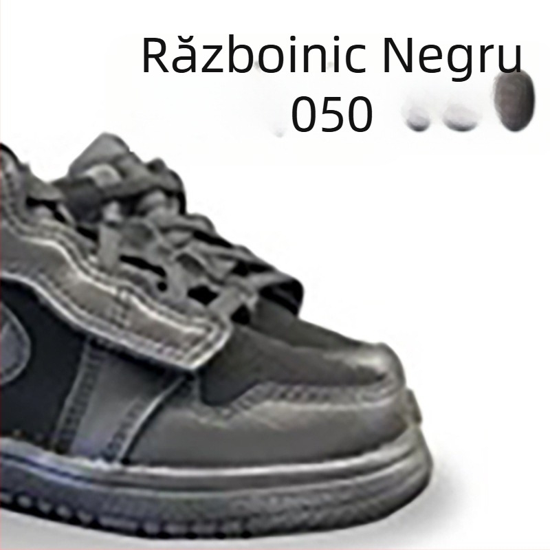 Pantofi sport de alergare pentru copii - Unisex, închidere Velcro; partea superioară: TPU + piele artificială + țesătură