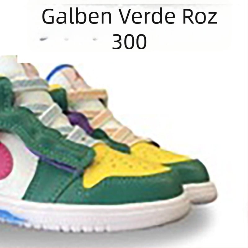 Pantofi sport de alergare pentru copii - Unisex, închidere Velcro; partea superioară: TPU + piele artificială + țesătură