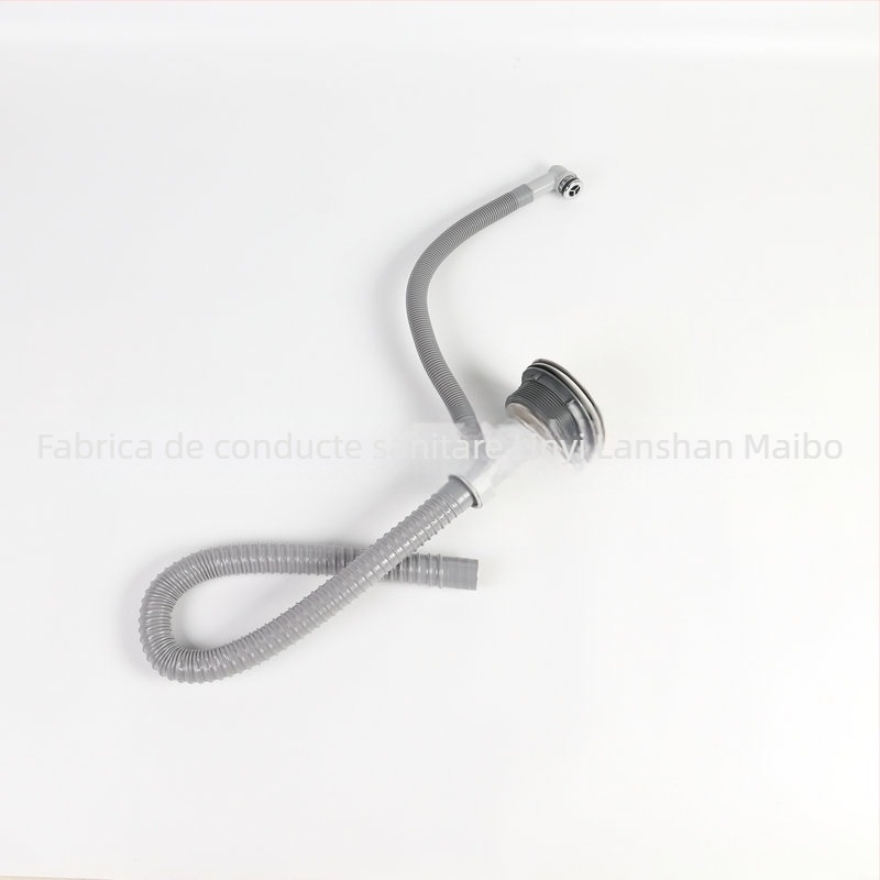 Set țevi de scurgere pentru chiuveta din oțel inoxidabil, cu funcție de deodorizare, model 042, 200 g