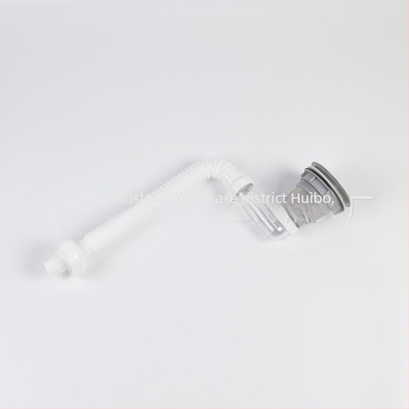 Set țevi de scurgere pentru chiuveta din oțel inoxidabil, cu funcție de deodorizare, model 042, 200 g