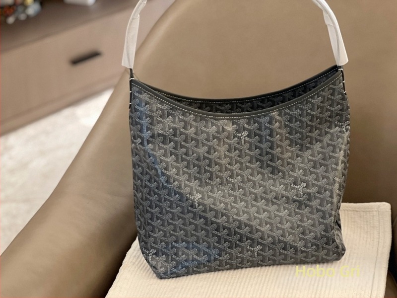 Geantă de umăr Hobo din PU, formă orizontală pătrată, stil urban minimalist, fermoar închidere, căptușeală din pânză