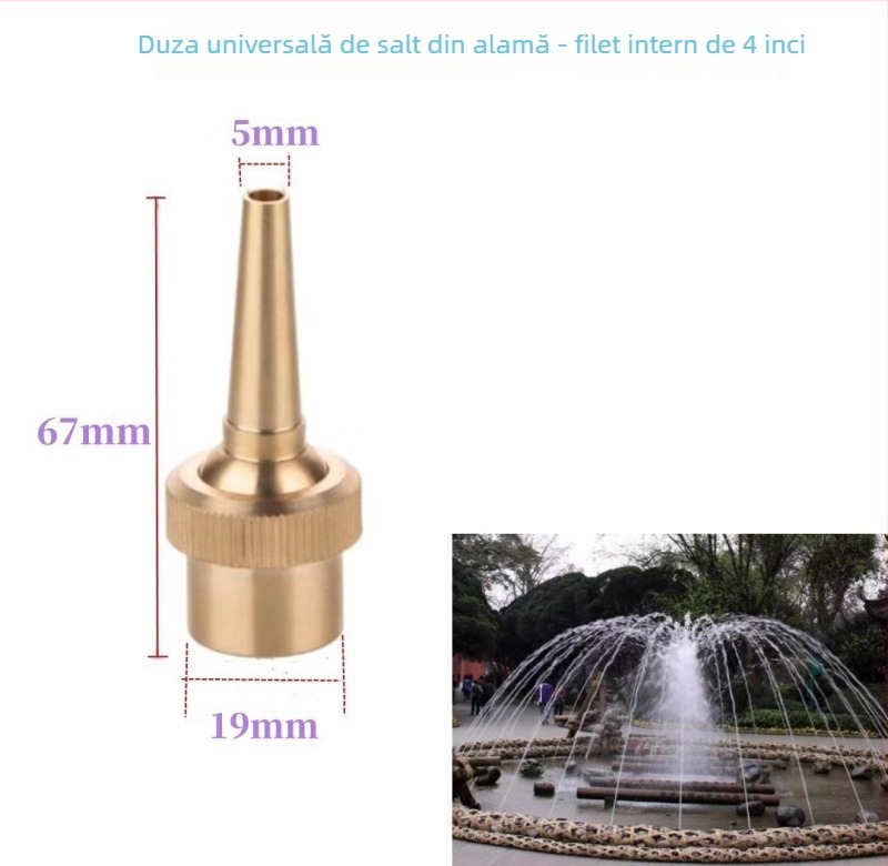 Duza de fântână din cupru pentru iazuri, curți și parcuri — Morning Beauty