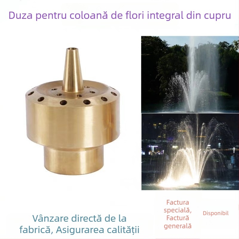 Duza de fântână din cupru pentru iazuri, curți și parcuri — Morning Beauty