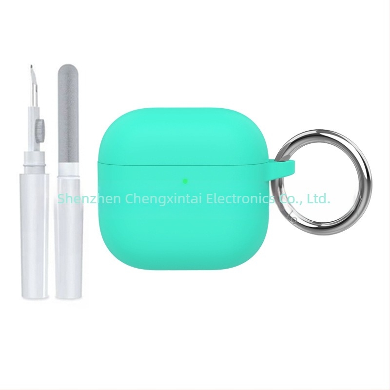 Husă din silicon pentru AirPods 4, universală, protecție totală, turnare prin injecție