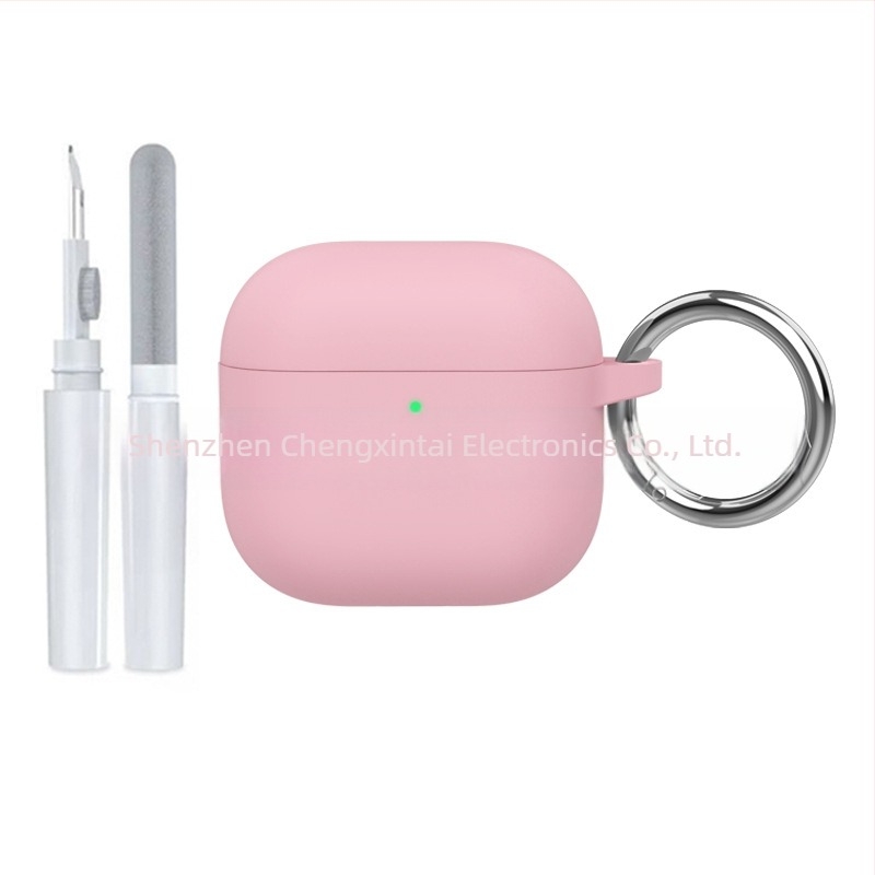 Husă din silicon pentru AirPods 4, universală, protecție totală, turnare prin injecție