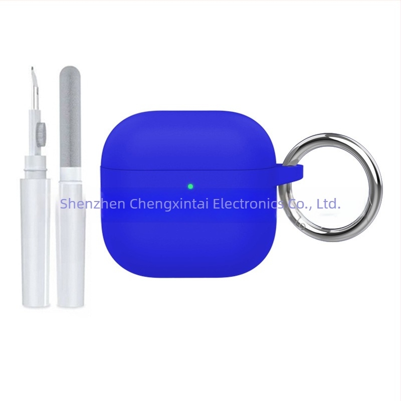 Husă din silicon pentru AirPods 4, universală, protecție totală, turnare prin injecție