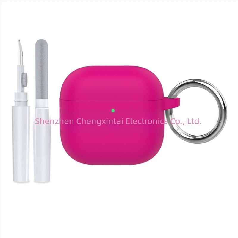 Husă din silicon pentru AirPods 4, universală, protecție totală, turnare prin injecție