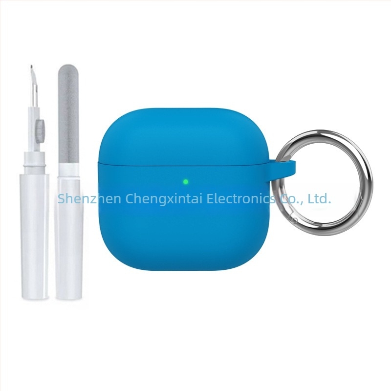 Husă din silicon pentru AirPods 4, universală, protecție totală, turnare prin injecție