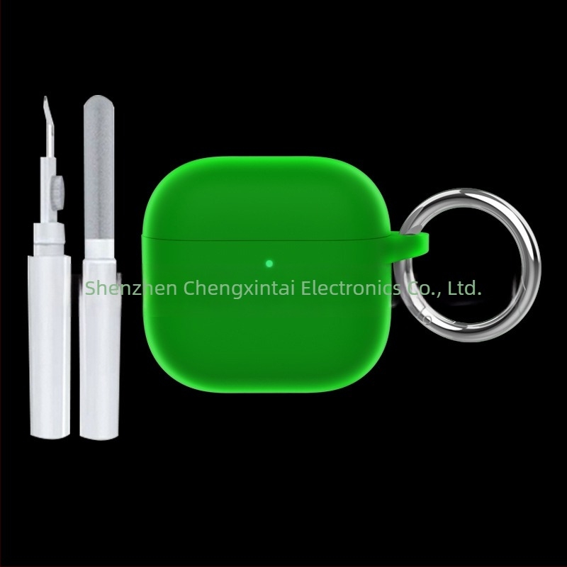 Husă din silicon pentru AirPods 4, universală, protecție totală, turnare prin injecție