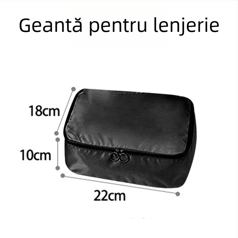 Geantă de organizare bagaj pentru haine, organizator de călătorie, extensibil, impermeabil, capacitate mare, set de șapte piese