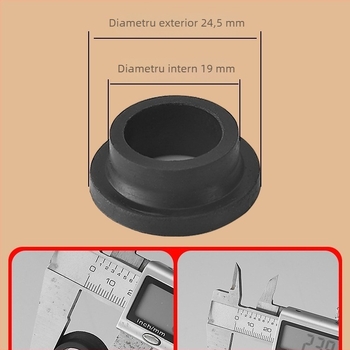 Set de garnituri etanșe pentru robinetul de duș, 6 piese, cauciuc, pentru apă rece și caldă, stil modern minimalist