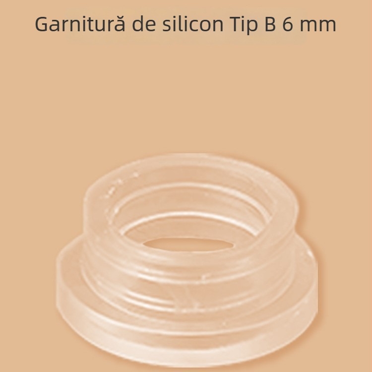 Set de garnituri etanșe pentru robinetul de duș, 6 piese, cauciuc, pentru apă rece și caldă, stil modern minimalist