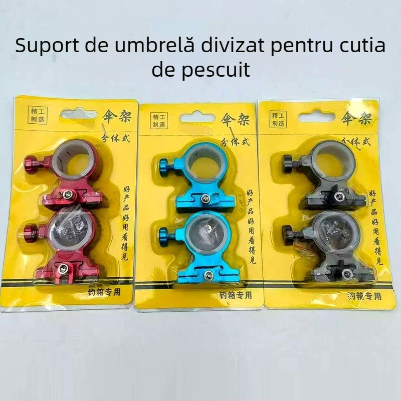 Suport din aliaj de aluminiu pentru umbrelă de pescuit, tip plug-in