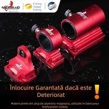 Accesorii Mermaid pentru cutia de pescuit, scaun de pescuit și suport pentru umbrelă, din aliaj magneziu-aluminiu, tip insert