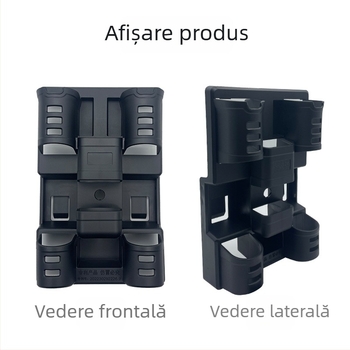 Suport multifuncțional pentru undițe, cu accesorii pentru cupă și găleată