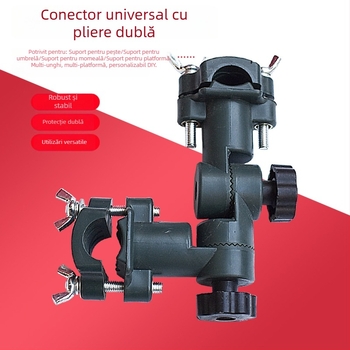 Set universal de accesorii pentru pescuit, multifuncțional: adaptor reglabil, suport rotativ, suport pentru umbrelă de pescuit, tavă pentru momeli, cutie de accesorii de pescuit, scaun de pescuit, taburet de pescuit