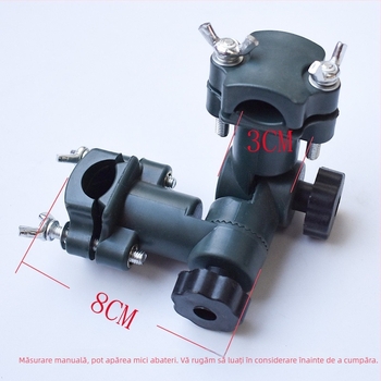 Set universal de accesorii pentru pescuit, multifuncțional: adaptor reglabil, suport rotativ, suport pentru umbrelă de pescuit, tavă pentru momeli, cutie de accesorii de pescuit, scaun de pescuit, taburet de pescuit