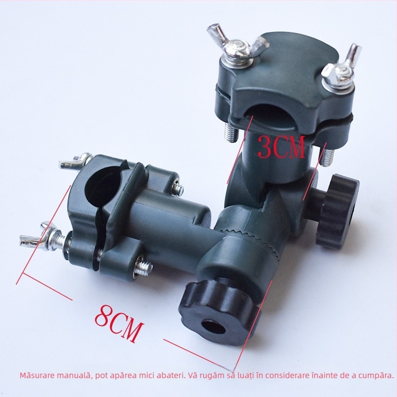 Set universal de accesorii pentru pescuit, multifuncțional: adaptor reglabil, suport rotativ, suport pentru umbrelă de pescuit, tavă pentru momeli, cutie de accesorii de pescuit, scaun de pescuit, taburet de pescuit