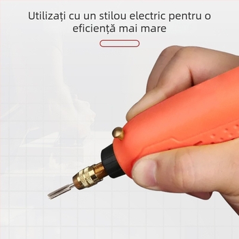 Set de unelte pentru sculptură în lemn și rădăcini: cuțit pentru ștanțare, freze din oțel alb pentru caneluri, accesorii de curățare a bazei, burghiu de șlefuire, cuțit electric de sculptură