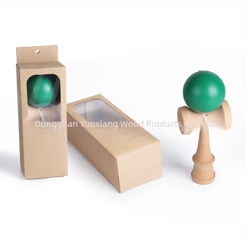 Kendama din lemn cu minge educațională pentru învățare timpurie și joc părinte-copil
