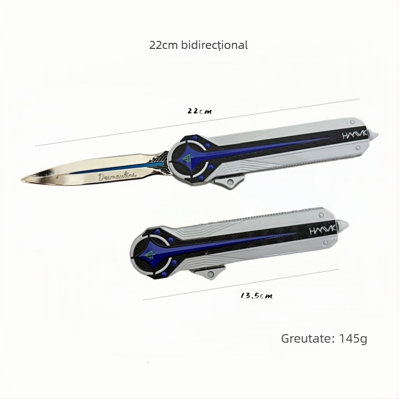 Delta Polaris model metal cu armă telescopică bidirecțională