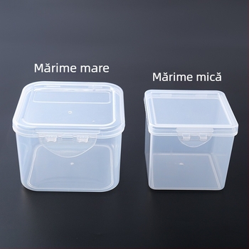Cutie transparentă din plastic impermeabilă pentru uneltele de pescuit și depozitarea cârligelor