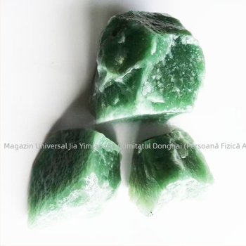 Aventurin verde natural – piatră brută pentru aromaterapie, acvariu și ghiveci – decor modern minimalist din cristal