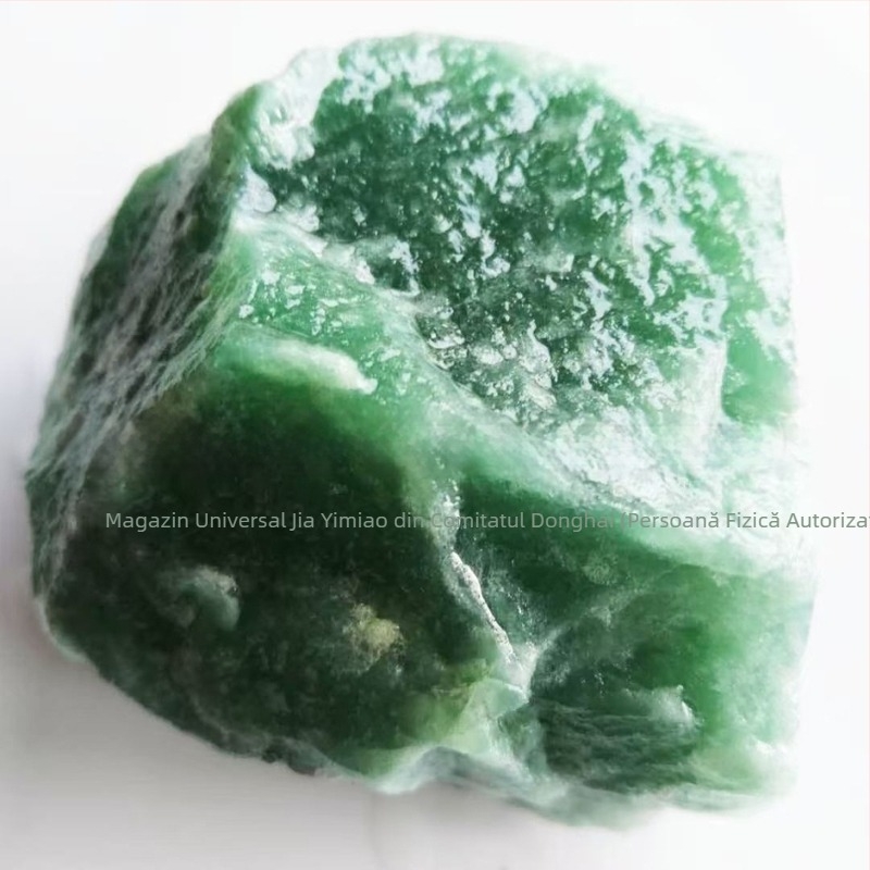 Aventurin verde natural – piatră brută pentru aromaterapie, acvariu și ghiveci – decor modern minimalist din cristal